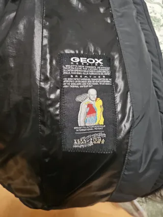 Plumífero Geox Negro Mujer Talla 36/S