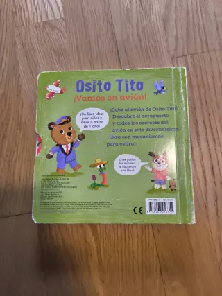 Osito Tito. ¡Vamos en avión!