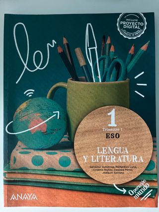 Libros de 1º ESO Lengua y literatura