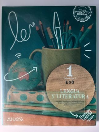 Libros de 1º ESO Lengua y literatura