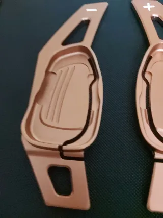 Paletas cambio volante cobre