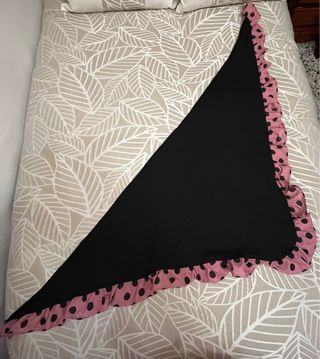 Bata flamenca lunares rosa