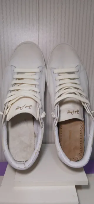 Fred Perry Talla 45 Blancas