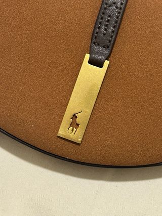 Mala Polo Ralph Lauren Castanha Dourada