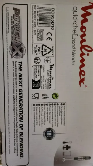 Batidora de mano Moulinex 1000W