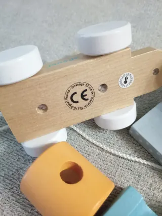 Tren de madera Janod con animales