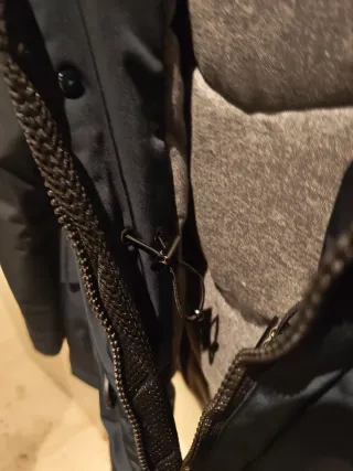 Chaqueta Parka Invidia Azul/Gris