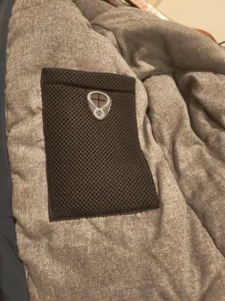 Chaqueta Parka Invidia Azul/Gris