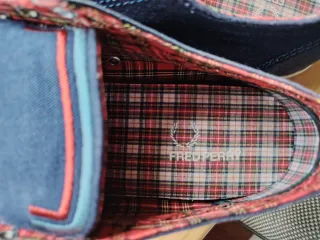 Zapatillas de vestir azules