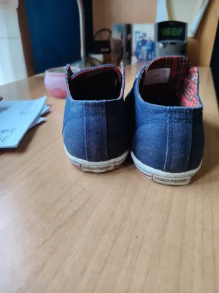 Zapatillas de vestir azules