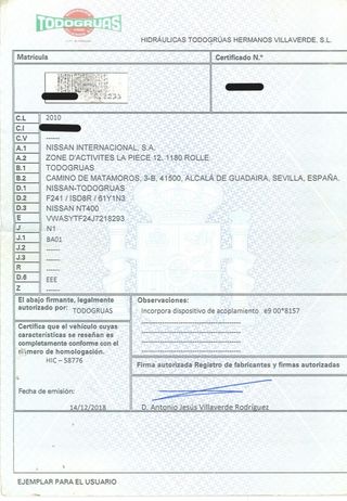 Nissan NT400 Cabstar 2018