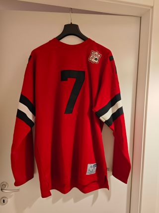 Maglia Rugby Clench Taglia XL Rossa