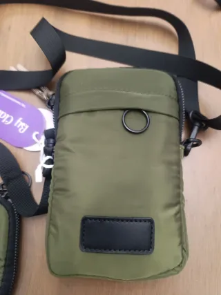 Riñonera verde militar