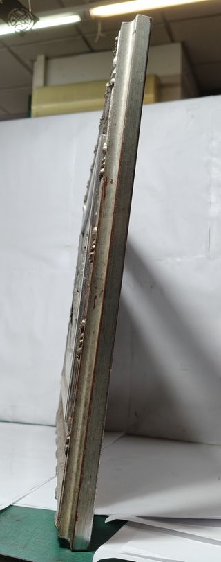 Cuadro bajo relieve paisaje