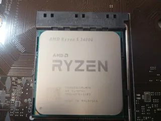 Placa MSI A520M-A PRO + Ryzen 5 3400G