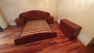 Dormitorio completo madera
