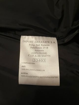 Chaqueta Ternua Goretex Polar Desmontable