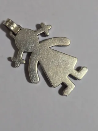 Colgante Tous Niña Plata