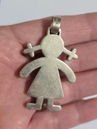 Colgante Tous Niña Plata