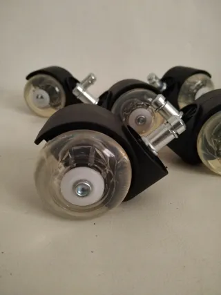 Ruedas para silla de oficina (5 unidades)
