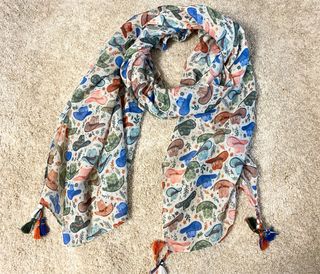 Pañuelo estampado mujer