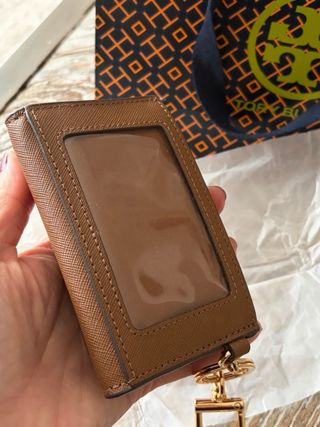 Cartera/Monedero Tory Burch Marrón Dorado