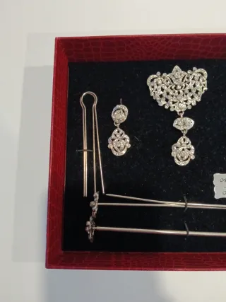 Aderezo plata niña.