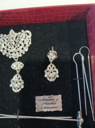 Aderezo plata niña.