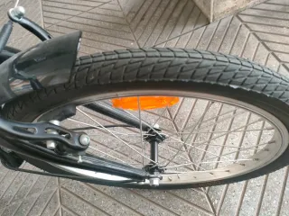 Bicicleta Moma Plegable Negra.Nueva