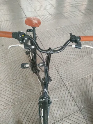 Bicicleta Moma Plegable Negra.Nueva