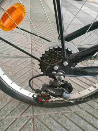 Bicicleta Moma Plegable Negra.Nueva