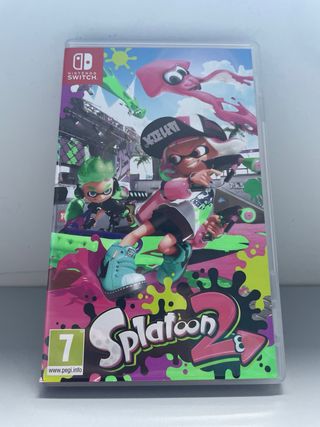 Splatoon 2 Nintendo Switch Cartucho y Caja