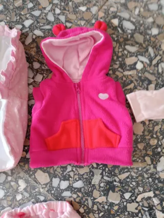 Lote Ropa Muñeca Reborn, arrullo, sabanita, almoha