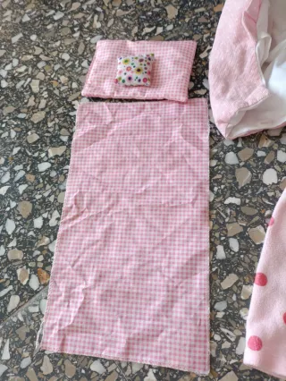 Lote Ropa Muñeca Reborn, arrullo, sabanita, almoha