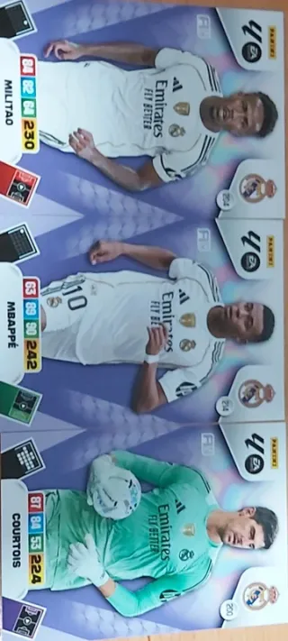 Mbappe Militao Coutois Base Adrenalyn XL 25/26