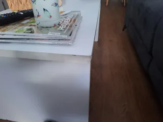 Mesa Centro Elevable Blanca