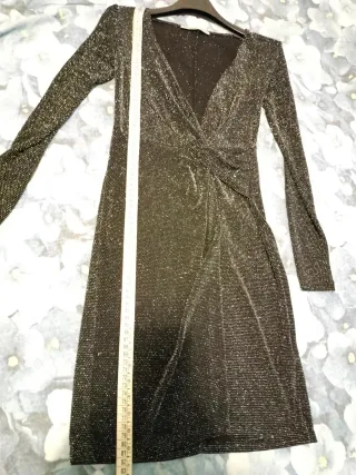 Mini abito lamé elasticizzato