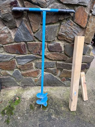 Barrena manual para tierra taladro manual de tier