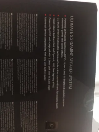 Altavoces Gaming Mars Gaming MS22 RGB