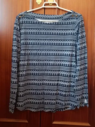 Camiseta Sfera Mujer Manga Larga Estampada