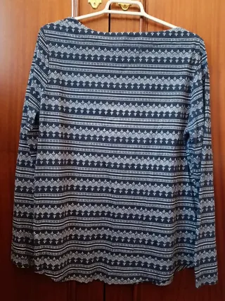 Camiseta Sfera Mujer Manga Larga Estampada