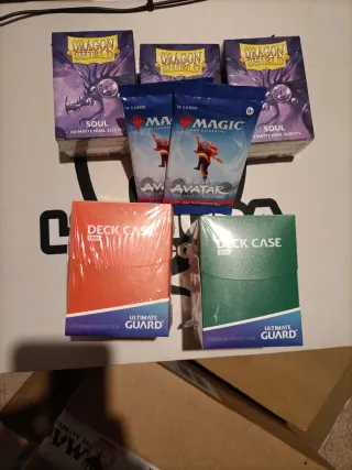 Pack Magic The Gathering: Sobres y Fundas