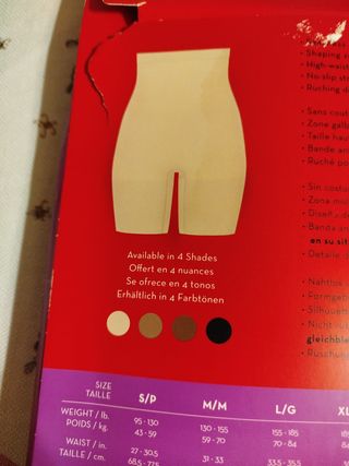 Spanx Faja Reductora Beige Talla M