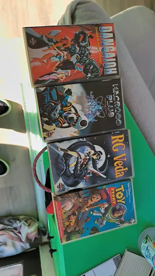 Lote VHS Anime Español y toy story