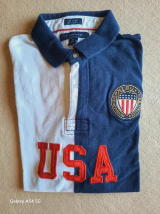 Polo Tommy Hilfiger originale Modello Custom Fit