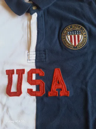 Polo Tommy Hilfiger originale Modello Custom Fit