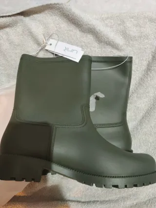 Botas de agua verdes talla 41