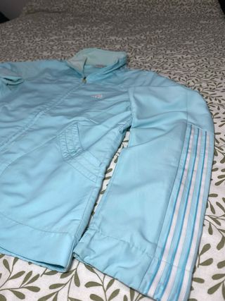 Chaqueta Deportiva Adidas Vintage Y2K Azul unisex