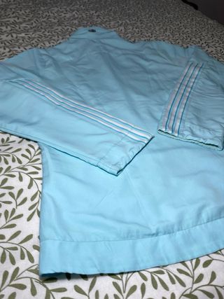 Chaqueta Deportiva Adidas Vintage Y2K Azul unisex