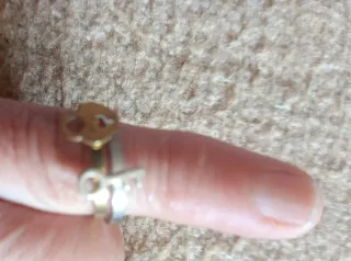 Anillos Acero Inoxidable Tallas 17 -21mm 2 unid